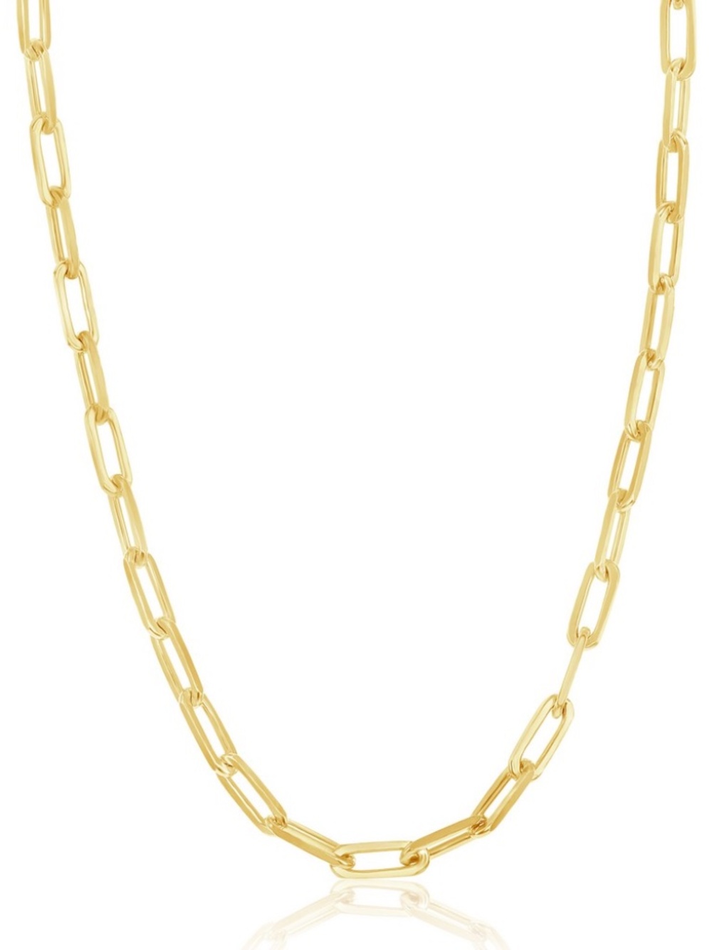 New! Paperclip Chain Necklace